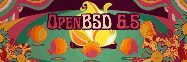 OpenBSD 6.5 Logo