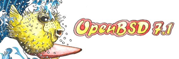 OpenBSD 7.1 Logo